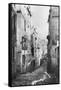 Rue Fresnel, from the Dead End of Versailles, Paris, 1858-78-Charles Marville-Framed Stretched Canvas
