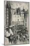 Rue Galande, 1915-Charles Jouas-Mounted Giclee Print