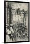 Rue Galande, 1915-Charles Jouas-Framed Giclee Print