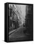 Rue Git-Le-Coeur (From Rue Saint-Andre-Des-Arts), Paris, 1858-78 (B/W Photo)-Charles Marville-Framed Stretched Canvas