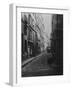 Rue Git-Le-Coeur (From Rue Saint-Andre-Des-Arts), Paris, 1858-78 (B/W Photo)-Charles Marville-Framed Giclee Print