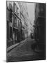Rue Git-Le-Coeur (From Rue Saint-Andre-Des-Arts), Paris, 1858-78 (B/W Photo)-Charles Marville-Mounted Giclee Print