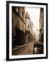 Rue Hautefeuille, 6th Arrondissement 1898-Eugène Atget-Framed Photographic Print