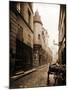 Rue Hautefeuille, 6th Arrondissement 1898-Eugène Atget-Mounted Photographic Print