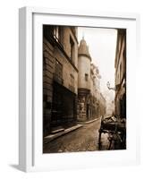 Rue Hautefeuille, 6th Arrondissement 1898-Eugène Atget-Framed Photographic Print