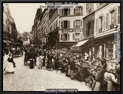 Rue Lepic Montmartre Paris 10 Photographic Print Allposters Com