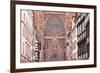 Rue Merciere and Strasbourg Cathedral, Strasbourg, Bas-Rhin, Alsace, France, Europe-Julian Elliott-Framed Photographic Print