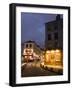 Rue Norvins and Basilique du Sacre Coeur, Place du Tertre, Montmartre, Paris, France-Walter Bibikow-Framed Photographic Print