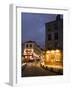 Rue Norvins and Basilique du Sacre Coeur, Place du Tertre, Montmartre, Paris, France-Walter Bibikow-Framed Photographic Print