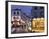 Rue Norvins and Sacre Coeur, Montmartre, Paris, France-Walter Bibikow-Framed Photographic Print