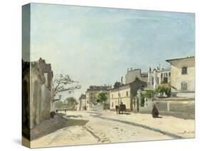 Rue Notre-Dame, Paris-Johan Barthold Jongkind-Stretched Canvas