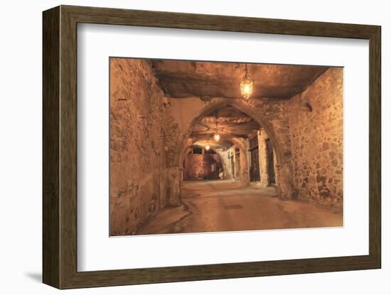 Rue Obscure (Dark Passage) Datring from the 13th Century-Wendy Connett-Framed Photographic Print