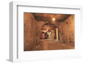 Rue Obscure (Dark Passage) Datring from the 13th Century-Wendy Connett-Framed Photographic Print