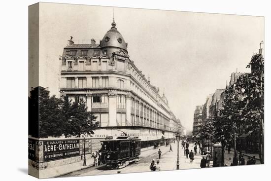 Rue Reaumur, Paris, 1900-null-Stretched Canvas