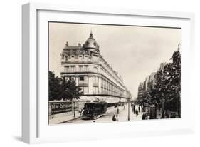 Rue Reaumur, Paris, 1900-null-Framed Giclee Print