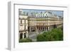 Rue Rivoli with Jeanne d'Arc Memorial on the Place des Pyramides, Paris, Ile de France, France-null-Framed Art Print