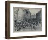 'Rue Royale, Paris', c1913-Walter Zeising-Framed Giclee Print