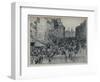 'Rue Royale, Paris', c1913-Walter Zeising-Framed Giclee Print