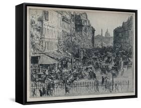 'Rue Royale, Paris', c1913-Walter Zeising-Framed Stretched Canvas