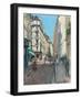 Rue Saint-Andr?es Arts, 2014-Peter Brown-Framed Giclee Print