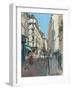 Rue Saint-Andr?es Arts, 2014-Peter Brown-Framed Giclee Print