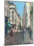 Rue Saint-Andr?es Arts, 2014-Peter Brown-Mounted Giclee Print