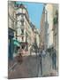 Rue Saint-Andr?es Arts, 2014-Peter Brown-Mounted Giclee Print