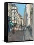 Rue Saint-Andr?es Arts, 2014-Peter Brown-Framed Stretched Canvas