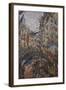 Rue Saint-Denis, fête du 30 juin 1878-Claude Monet-Framed Giclee Print