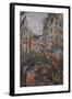 Rue Saint-Denis, fête du 30 juin 1878-Claude Monet-Framed Giclee Print