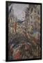 Rue Saint-Denis, fête du 30 juin 1878-Claude Monet-Framed Giclee Print