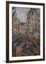 Rue Saint-Denis, fête du 30 juin 1878-Claude Monet-Framed Giclee Print