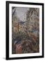 Rue Saint-Denis, fête du 30 juin 1878-Claude Monet-Framed Giclee Print