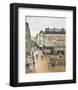 Rue Saint-Honoré in the Afternoon. Effect of Rain, 1897-Camille Pissarro-Framed Art Print