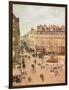 Rue Saint-Honore, Sun Effect, Afternoon, 1898-Camille Pissarro-Framed Giclee Print