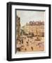 Rue Saint-Honore, Sun Effect, Afternoon, 1898-Camille Pissarro-Framed Giclee Print