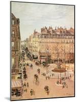 Rue Saint-Honore, Sun Effect, Afternoon, 1898-Camille Pissarro-Mounted Premium Giclee Print