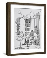 Rue Saint-Julien-le-Pauvre, Paris, France-Richard Lawrence-Framed Photographic Print