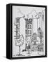 Rue Saint-Julien-le-Pauvre, Paris, France-Richard Lawrence-Framed Stretched Canvas