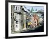 Rue Saint Louis, Quebec City, Quebec, Canada, North America-Bruno Morandi-Framed Photographic Print