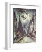 Rue Saint-Severin, 1877-Johan-Barthold Jongkind-Framed Giclee Print