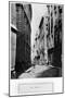 Rue Serpente, Paris, 1858-78-Charles Marville-Mounted Giclee Print