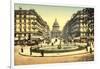 Rue Soufflot, Paris-null-Framed Giclee Print