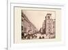 Rue St. Antoine and Hotel de Ville-A. Pepper-Framed Art Print