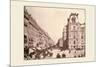 Rue St. Antoine and Hotel de Ville-A. Pepper-Mounted Art Print