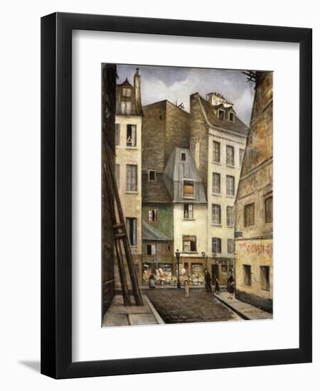 Rue St. Julien Le Pauvre, Paris-Christopher Richard Wynne Nevinson-Framed Giclee Print