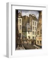 Rue St. Julien Le Pauvre, Paris-Christopher Richard Wynne Nevinson-Framed Giclee Print