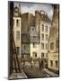 Rue St. Julien Le Pauvre, Paris-Christopher Richard Wynne Nevinson-Mounted Giclee Print
