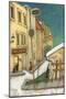 Rue St-Vallier, Québec-Steven Lamb-Mounted Art Print