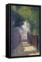 Rue St. Vincent in Spring, C.1884-Georges Seurat-Framed Stretched Canvas